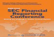 SEC Financial Reporting Conference