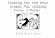 Looking for the best stores for selling Panes y Canes