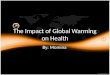 The Effects of Global Warming on Health