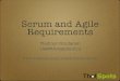 Scrum And Agile Requirements