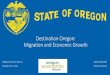 Destination Oregon: Migration and Economic Growth