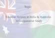 Taxation - India & Australia