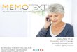 Memotext Patient Adherence - Innovation for Canadian Association of Healthcare Reimbursement