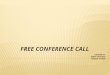 Free conference call & go tomeeting #2