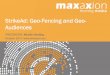 MaxAxion & StrikeAd Geo-fencing and Geo-Audiences