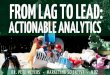 From Lag to Lead: Actionable Analytics