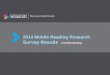 2014 Mobile Reading Research