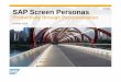 SAP Screen Personas 3.0 Oct 2014