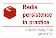 Redis persistence in practice