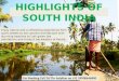 Highlights of south india
