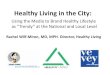 Healthy living in the city rwm