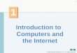 Chapter1- Introduction to Computers and the Internet