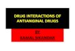 Drug Interactions of Antianginal Drugs