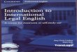 Introduction Legal English Units 1-3