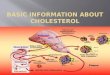 Basic Information About Cholesterol