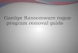 Gaeilge ransomware rogue program removal guide