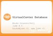 vCenter Database en - Bouke Groenescheij