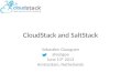 CloudStack / Saltstack lightning talk at DevOps Amsterdam