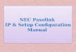 NEC Pasolink IP Configrationn