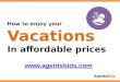 Affordable Holidays Tour Packages