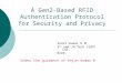 A gen2 based rfid authentication protocol