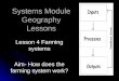 Lesson 4 Farming Systems