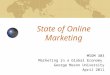 State of Online Marketing - April 2011