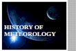 History of meteorology [recovered]