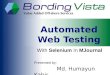 Test Automation With Selenium Using Page Object Design