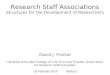 Establishing and supporting a research staff association
