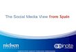 Social Media view from Spain Nielsen