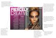 Magazine double page spread annotation
