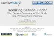Service-Finder presentation at ESTC2008