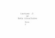 Data structure lecture 3