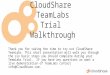 CloudShare TeamLabs Walkthrough