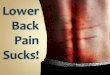 Lower Back Pain Sucks