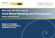 Stem cells usa rm congress   cord blood (boston, september 12, 2011)v.1