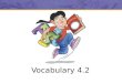 4.2 visual vocabulary cards
