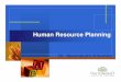 Presentation on Human resource planning