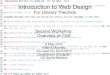 Web Design for Literary Theorists II: Overview of CSS (v 1.0)