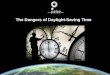 The dangers of daylight saving time