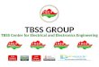 TBSS Center for Electrical and Electronics Engineering Company Information 25 Jul 2015