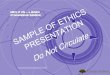 Ethics For Emerging Generations  Sample
