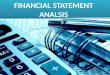 Financial statement analysis  intro