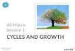 AS Macro Economics: Economic Cycle and Objectives