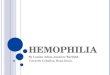 Student Work Hemophilia