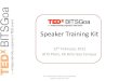 TEDxBITSGoa Speaker Training Kit