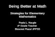 Being Better at Math
