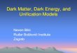 Neven Bilic, "Dark Matter, Dark Energy, and Unification Models"