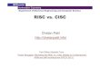 RISC vs CISC